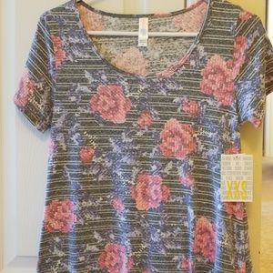 LuLaRoe XXS Classic Tee NWT